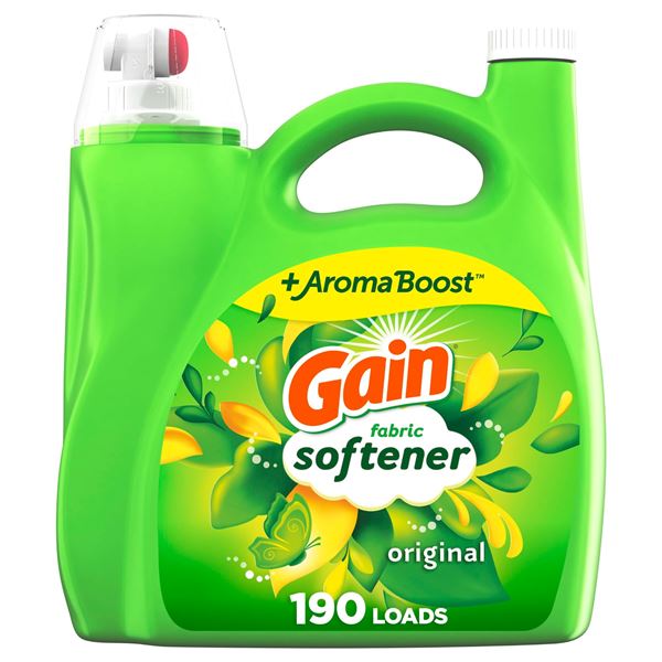 NEW 4.16L GAIN FABRIC SOFTENER