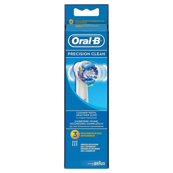 NEW 3 X ORAL-B PRECISION CLEAN BRUSH HEADS