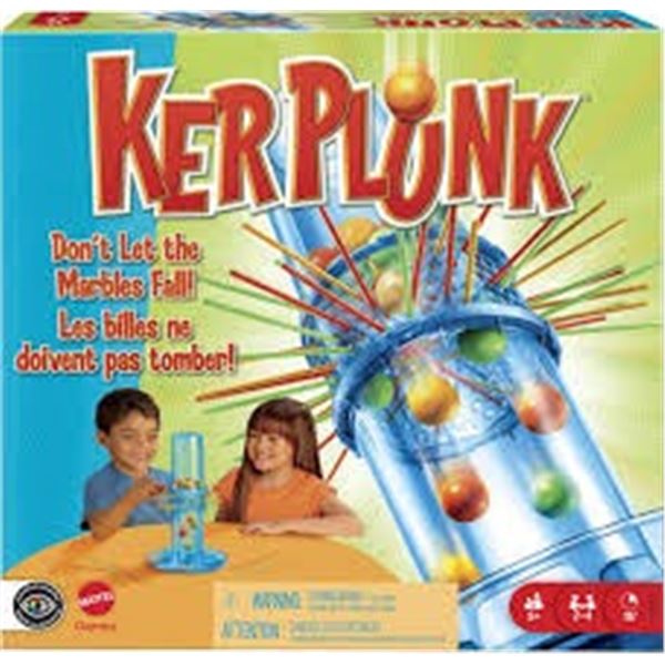 NEW KERPLUNK MARBLE GAME