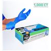 Image 1 : NEW 100 PIECES NITRILE GLOVES LARGE RHINO