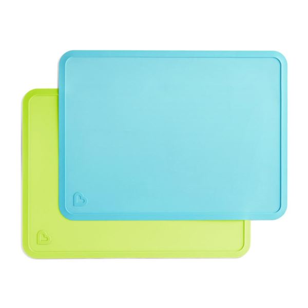 NEW MUNCHKIN SPOTLESS 2 SILICONE PLACEMATS