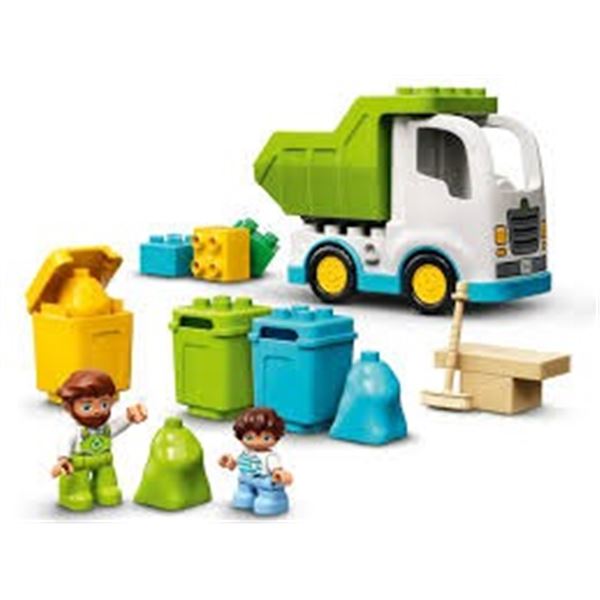 NEW LEGO DUPLO RECYCLING TRUCK