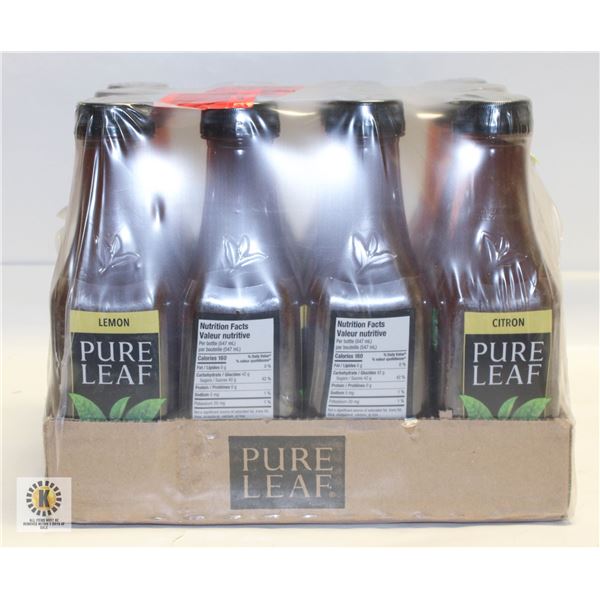 12 X 547ML PACK OF PURE LEAF LEMON ICED TEA