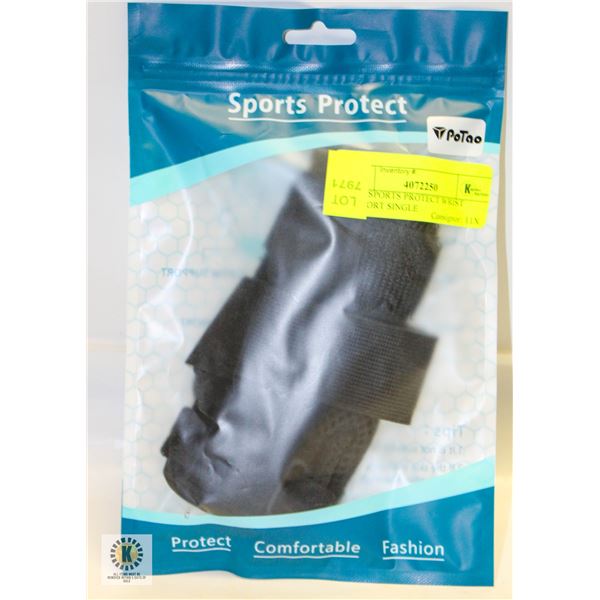 NEW SPORTS PROTECT WRIST SUPPORT SINGLE