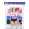 Image 1 : NEW 6 HANES TAGLESS BRIEFS LARGE WOMENS
