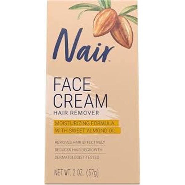 NEW 57G NAIR HAIR REMOVER FACE CREAM