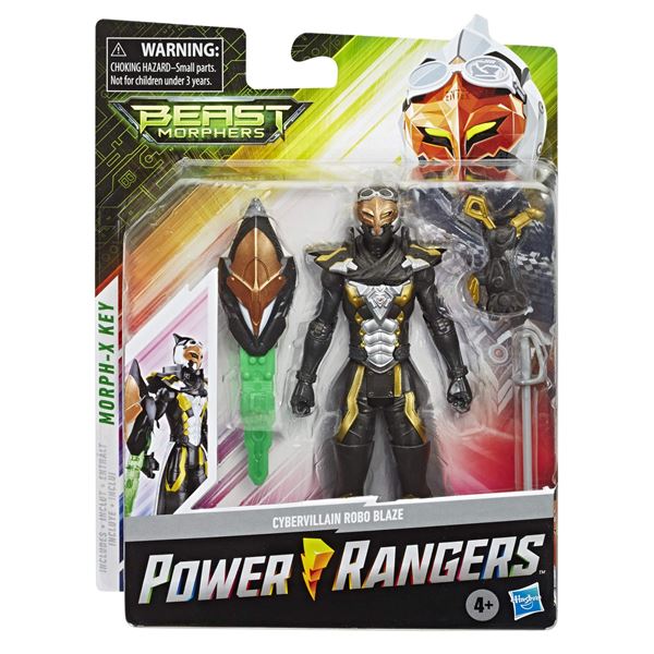 NEW POWER RANGERS BEAST MORPHERS CYBERVILLIAN ROB