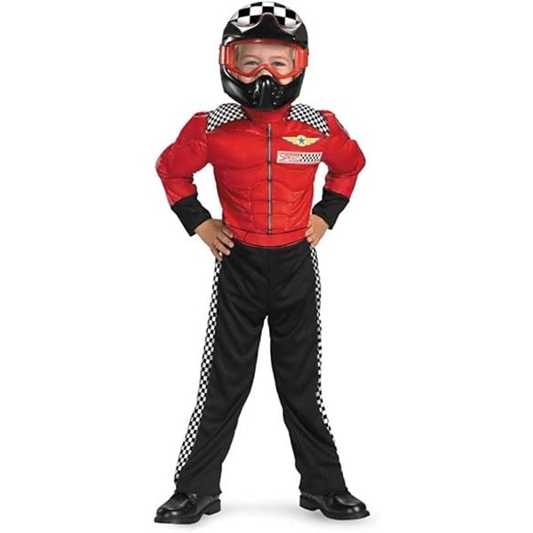 NEW DISGUISE TURBO RACER LARGE DELUXE CHILD COSTUM