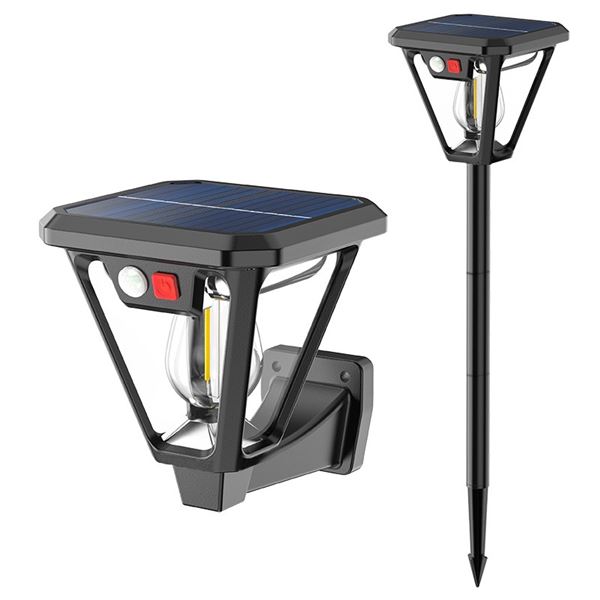 NEW MOTION SENSOR SOLAR FANCY OUTDOOR YARD LIGHT