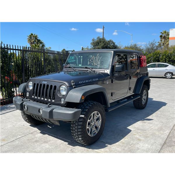 JEEP WRANGLER 2016 O/S-WAIT/TITLE