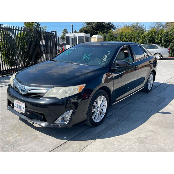TOYT CAMRY 2012 T-REPO 2 DAYS