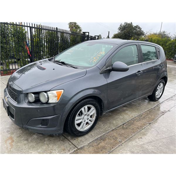 CHEV SONIC 2013 T-DONATION