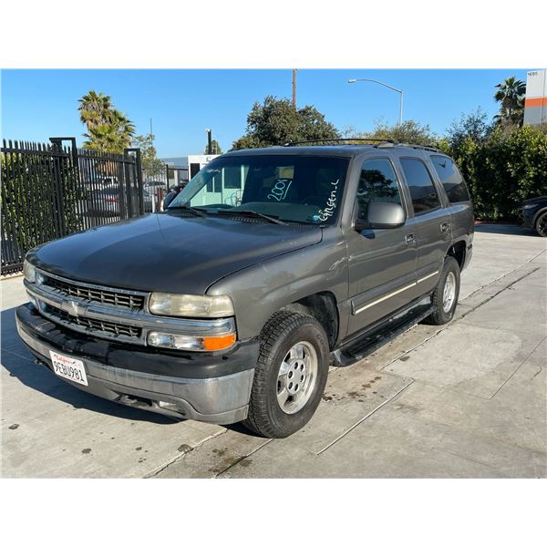 CHEV TAHOE 2001 T-DONATION