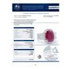 Image 4 : 4.62 ctw Ruby and 2.13 ctw Diamond Platinum Ring