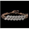 1.84 ctw Diamond Bracelet - 14KT Two-Tone Gold