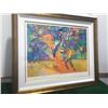 Adriano World Champion Bull Rider by LeRoy Neiman