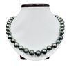 Pearl and Diamond Necklace - 14KT White Gold