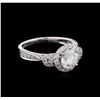 1.71 ctw Diamond Ring - 18KT White Gold
