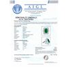 Image 4 : 5.37 ctw Emerald and 1.52 ctw Diamond Platinum Ring (GIA CERTIFIED)