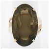 Image 1 : Handmade 14K Rose Gold Large Oval Smoky Quartz Solitaire Wire Work Cocktail Ring