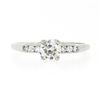 Image 4 : Antique 18k Gold 0.72 ctw Old European Diamond Solitaire Engagement Promise Ring