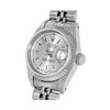 Image 3 : Rolex Ladies Stainless Steel Quickset Silver Index Fluted Bezel Datejust With Ro