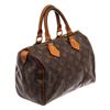 Image 2 : Louis Vuitton Brown Monogram Canvas Speedy 25 Satchel Bag