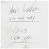 Image 2 : The Only Way - New York by Kostabi Original