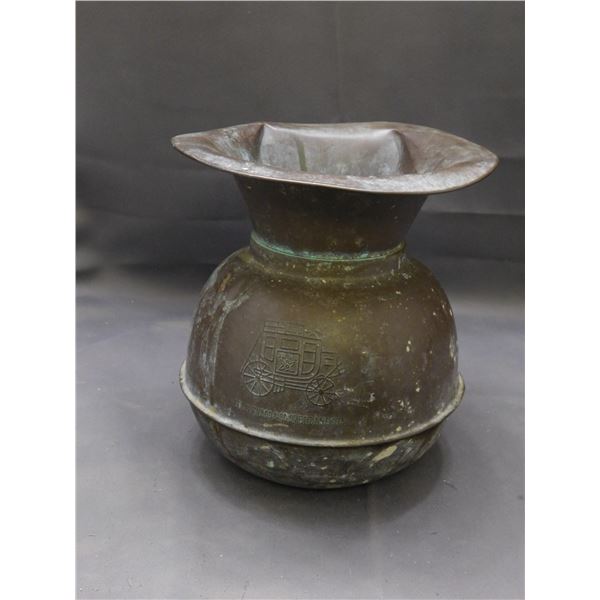 Vintage Antique Wells Fargo Spittoon