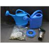 Image 1 : Lot of Watering Cans, Plant Digger, Universal Trimmer Line, Spark Plugs