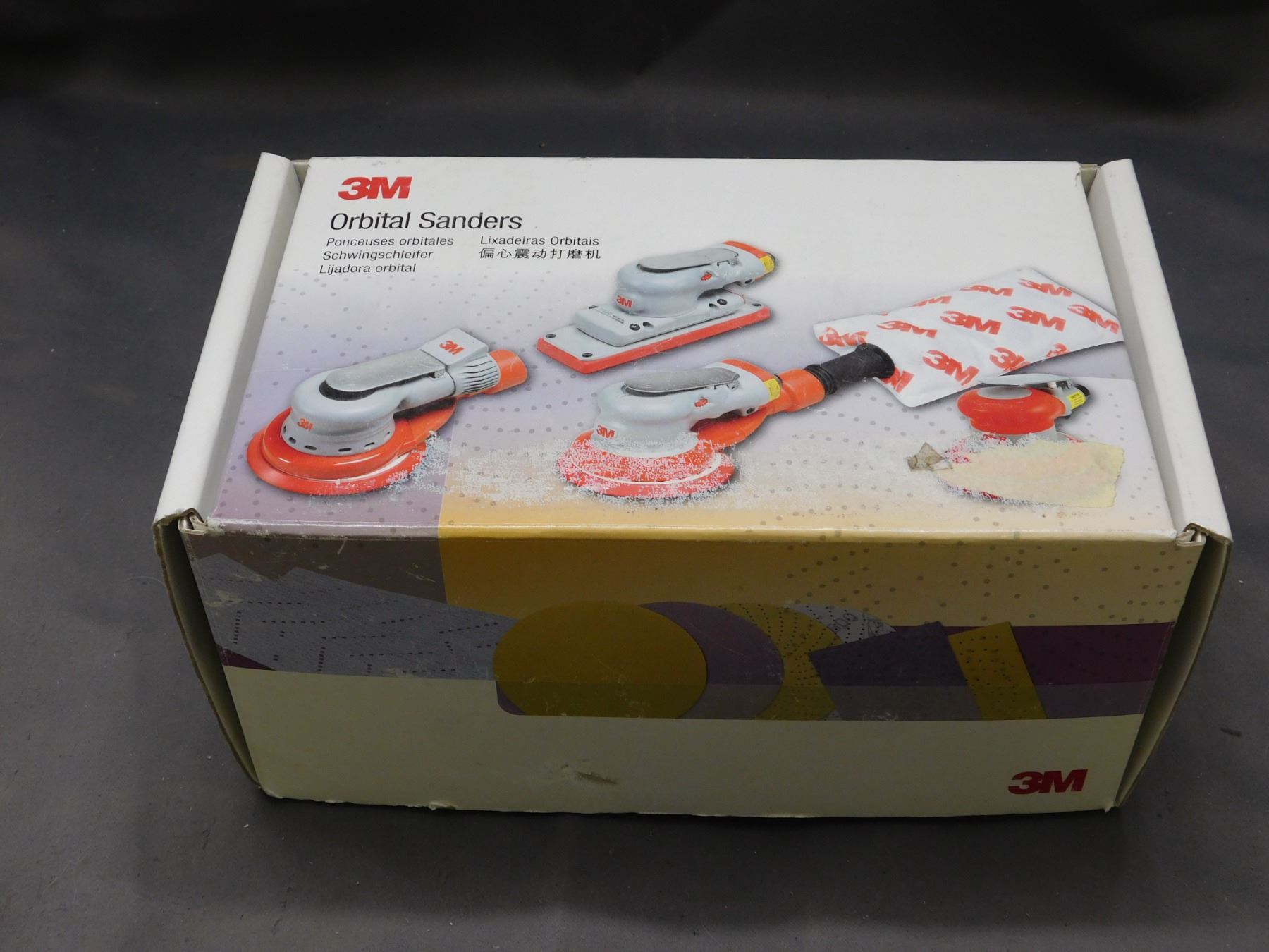3M Random Orbital Sander Air Powered 6" 3/16" Model 28508