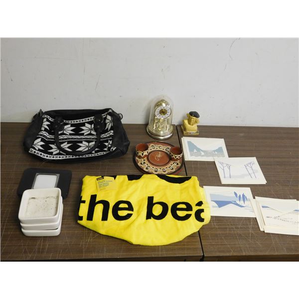 END OF THE RUN Purse, No Name Beach Towel, Wood Block Limited Ed Cards, Anniversary Clock, etc