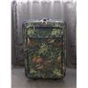 Vintage Atlantic Fabric Suitcase Luggage