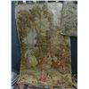 Image 2 : Large Vintage Wall Tapestries and Table Runners,  French? 2 Runners 3 Tapestry Renaissance Art