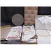 Image 1 : Lot of Assorted Vintage Doilies, Linens, Tablecloths, Placemats