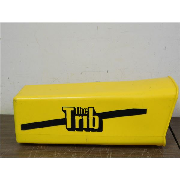 Vintage Plastic The Winnipeg Tribune Mailbox "The Trib"