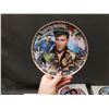 Image 2 : Lot of 3 1994 Elvis Presley Music Dishes Bradford Exchange with COAs, Boxes, 2 Frames