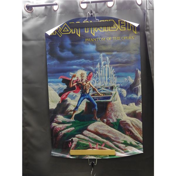 Iron Maiden Phantom of the Opera 1986 Wall Poster 22" x 34"