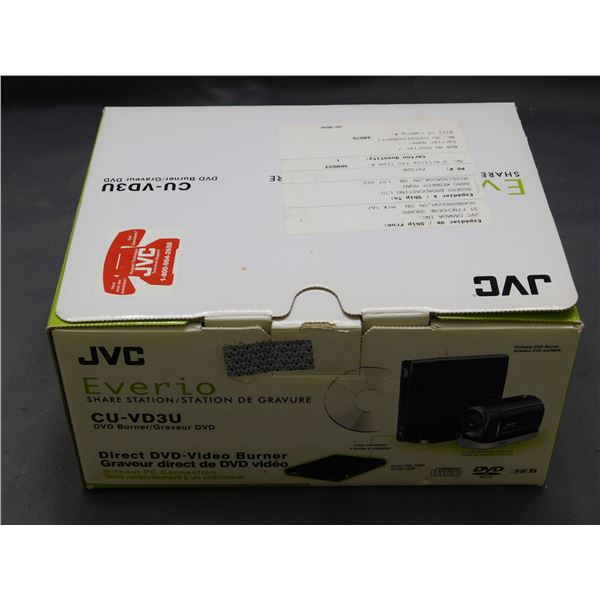 JVC DVD Burner Everio CU-VD3U