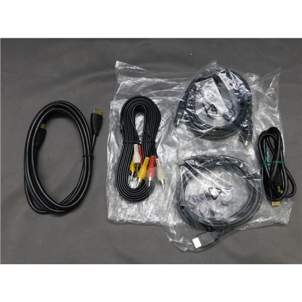 4 HDMI Cables and 1 AV Cable