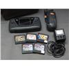 Image 2 : SEGA Gamegear Handheld Video Game Console, Battery Pack, Power, Carry Bag and 5 Games.