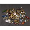 Image 1 : Lot of Assorted Pins Buttons Advertising, Modern, Canadiana, Etc