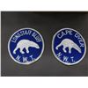 Image 2 : 120 NWT Northwest Territories Patches 3 Different Styles