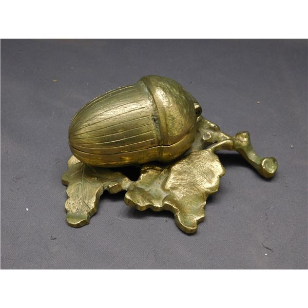 Brass Acorn Ink Well?