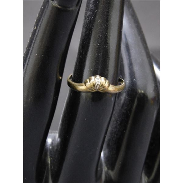 Antique 8K Gold 333 Stamped Rose Gold Size 6.5"