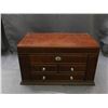 Image 3 : Large Wooden Jewelry Box / Chest with Keys