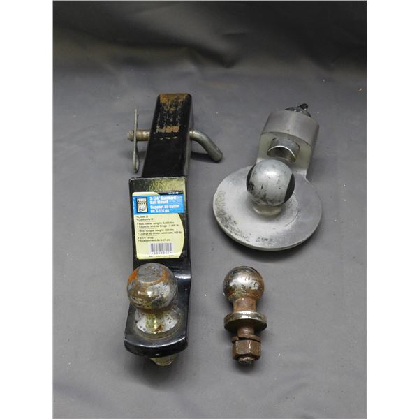 3-1/4" Standard Ball Mount Truck Hitch by Power Fist,  1 7/8 Ball Hitch and Master Lock Model 378