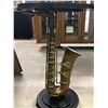 Image 2 : Saxophone Side End Table Music Audiophile Jazz Home Decor