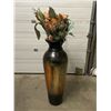 Image 1 : LARGE approx 4ft Vase with Silk Floral Arrangement Home Decor