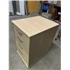 Image 2 : Light Wooden 4 Drawer Filing Cabinet